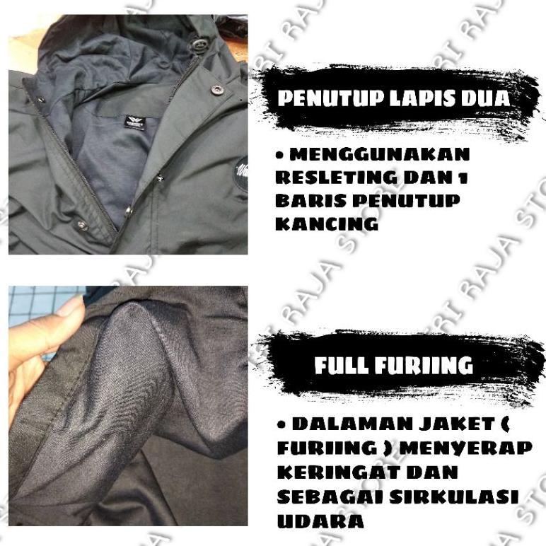 premium ( cod ) jaket parasut big size pria - jaket waterproof pria ukuran besar - jaket parasut pri