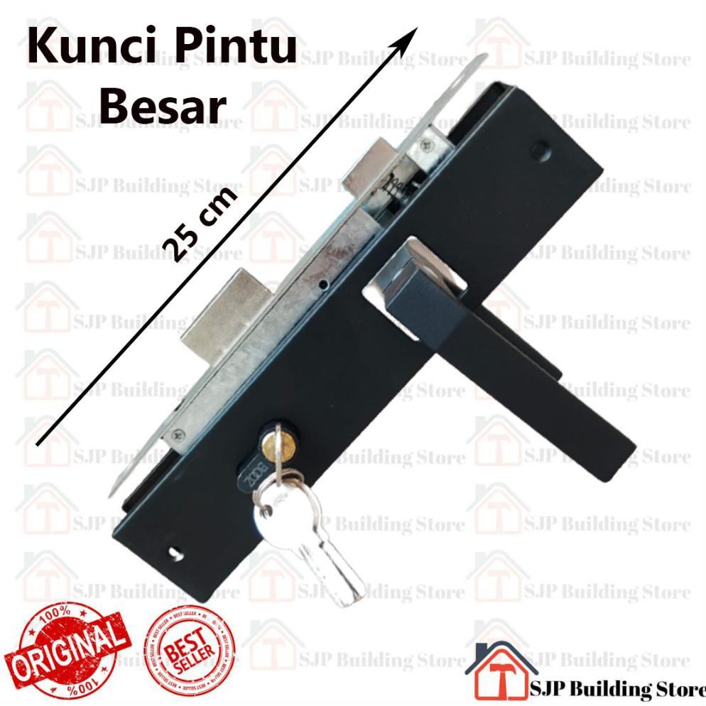 Kunci Pintu Rumah Besar Kunci Pintu Rumah Pelat Handle pintu besar kunci pintu besar komplit