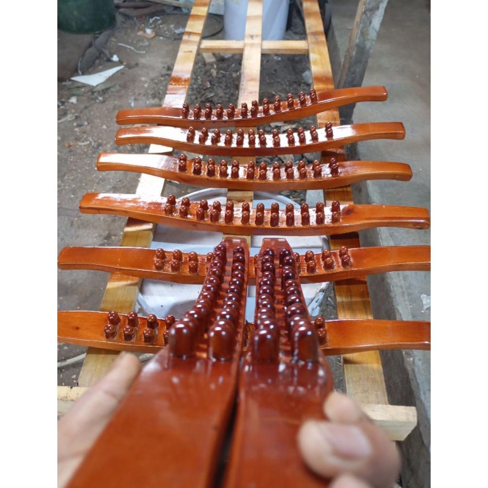 Terbaru alat pijat kayu manual tongkat gua sha untuk pijat punggung leher kaki // alat pijat kayu