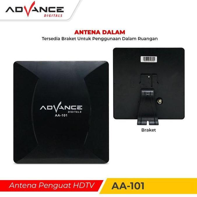 Antena Tv Digital Advance Aa-101 Antena Tv Digital Indoor / Outdoor Terlaris