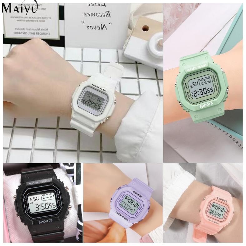 MURAH Jam Tangan Wanita A0022 jam tangan led elektronik kotak kecil