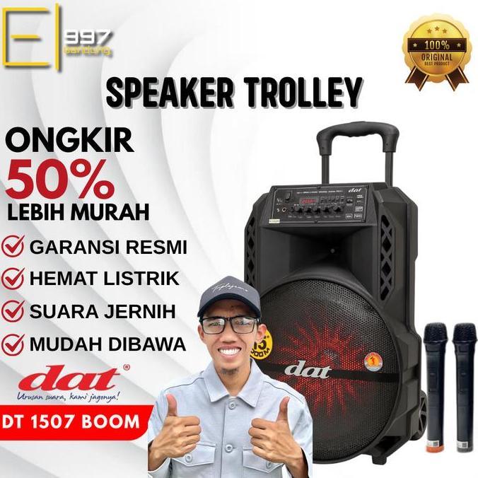 Krisna_satu7 - [EXCLUSIVE] Aji Mashel X Elektronik-997 DAT Speaker Portable DT1507 Boom | Speaker Tr