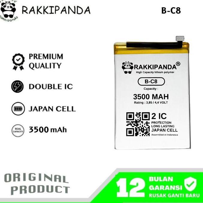 NEW RAKKIPANDA B-C8 COMPATIBLE WITH VIVO Y69 1714 BATRE BATRAI BATERAI BATTERY ORI