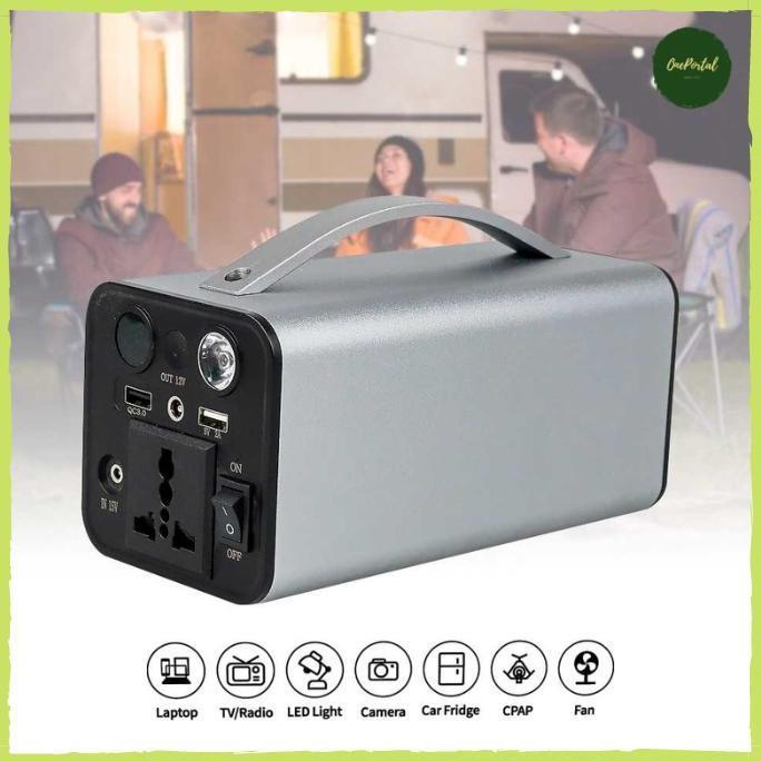 TERBARU Mini Generator Power Supply Station 220V Portable Emergency Electric Camping Outdoor Power B