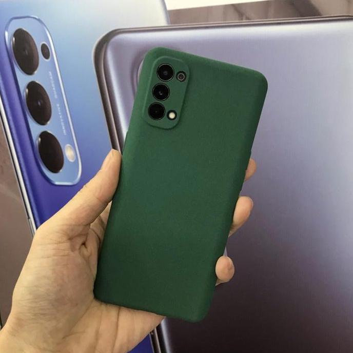 Soft Case Kompatibel Untuk Oppo Reno 5  Reno 6 4G Reno 6 5G Reno 6 Pro Slim Matte Silicon Sandstone