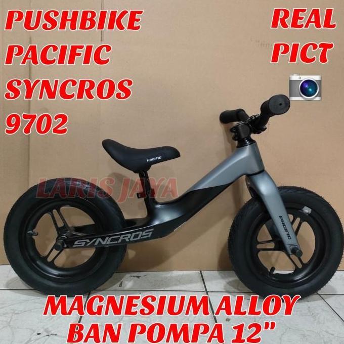 PUSHBIKE PACIFIC 9702 SEPEDA BALANCE BIKE PACIFIC SYNCROS PC 9702 SEPEDA KESEIMBANGAN ANAK 12 INCH S