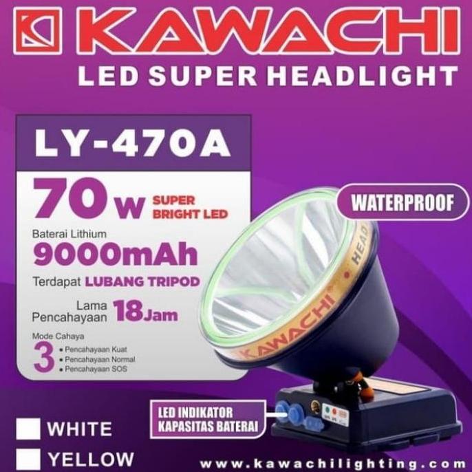 NEW SENTER KEPALA KAWACHI 70 WATT LY470 A ORI