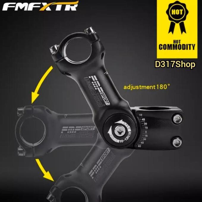 Adjusment Stem Handlebar Fmf Xtr Alluminium Alloy Stang Sepeda Mtb Outdoor