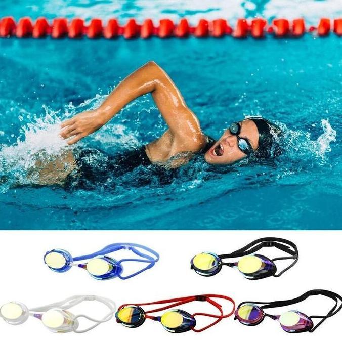 Uisce- Kacamata Renang  Anti Fog & Uv Untuk Arena Competition