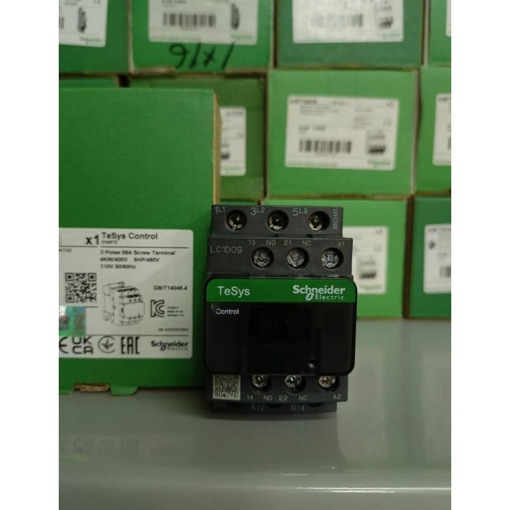 SCHNEIDER KONTAKTOR CONTACTOR LC1D09M7 LC1D09F7 LC1D09Q7 LC1D09D7 LC1D09E7 LC1D09B7  LC1D09 3P 9A 25