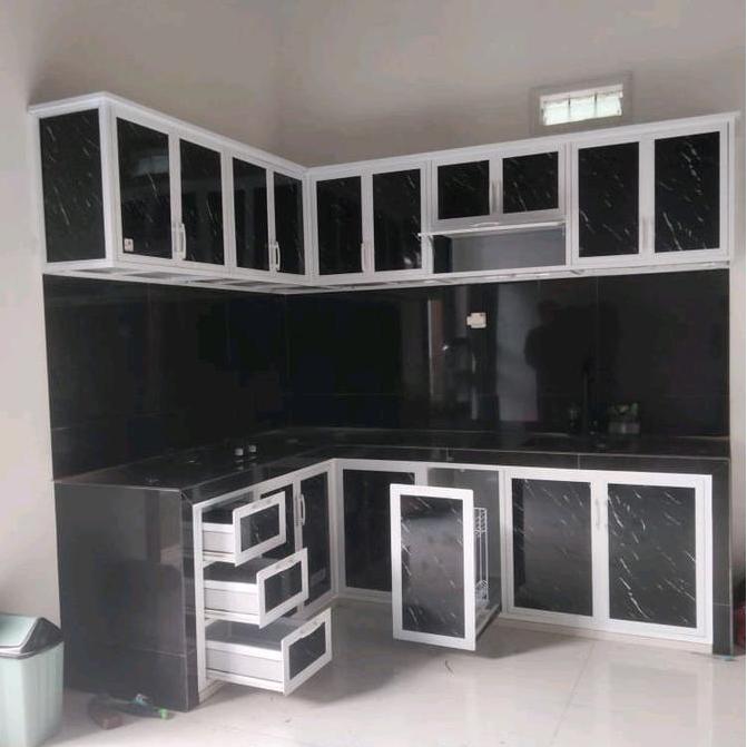 Set Dapur Minimalis Aluminium untuk Rumah