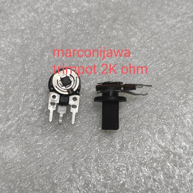 trimpot VR 2K ohm as samping