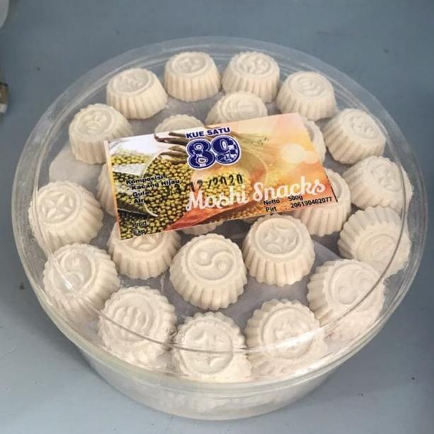 Kue Satru Kacang Hijau Cap 89 Asli Bangka 500gr / Kue Satru Kacang Ijo Premium / Kue Tradisional Ban