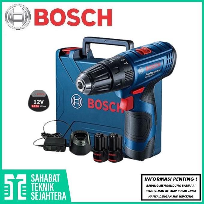 Grosir Bosch Gsb120Li Mesin Bor Cordless Drill 10Mm Impact Beton Tembok Baterai Batre Tangan Tanpa K