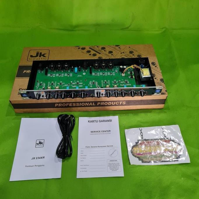 Promo Jk Coustic Jx234 Jx-234Xr Crossover Aktif Mixer Cod