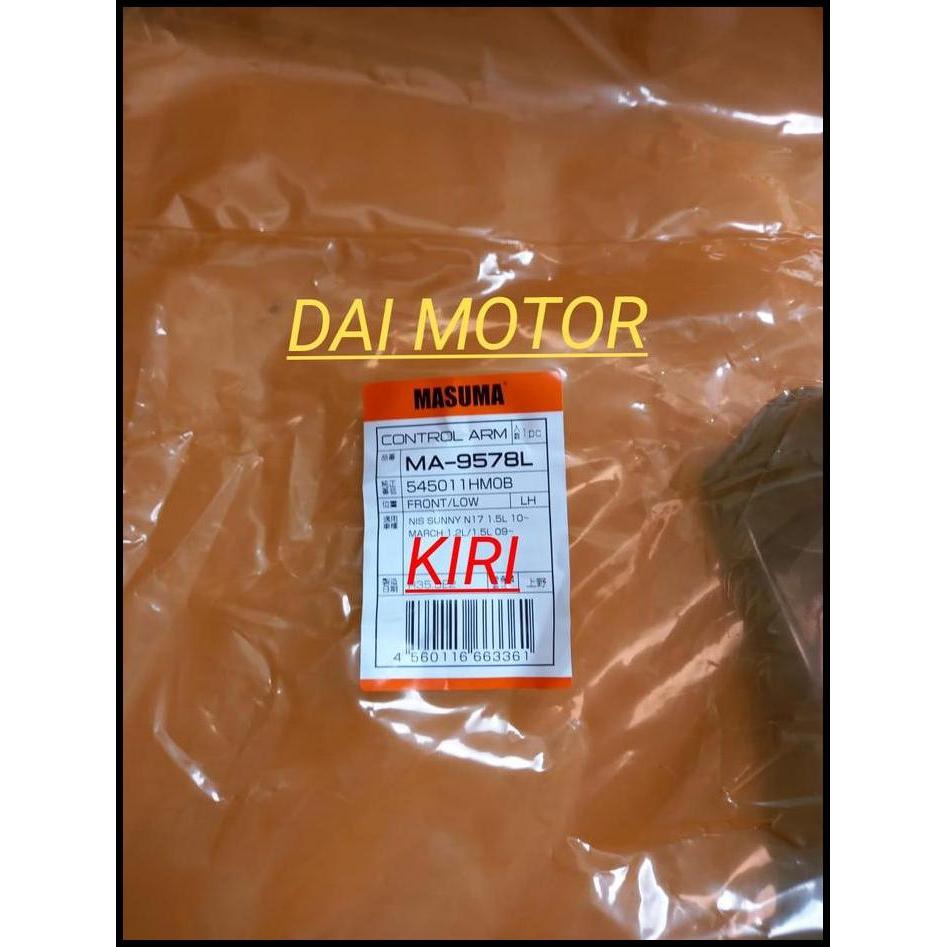 GRATIS ONGKIR LOWER ARM LINK ARM DATSUN GO GO PLUS CROS ORIGINAL MASUMA JEPANG 