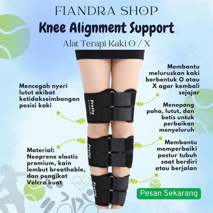 Ready Alat Terapi Kaki O Terapi Kaki X Belt Alat Koreksi Kaki Pelurus Kaki untuk Koreksi Kaki Peluru