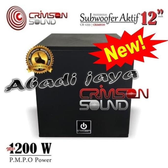 Promo Crimson Cr 1255 Subwoofer Aktif 12In Crimson Cr1255 Cod