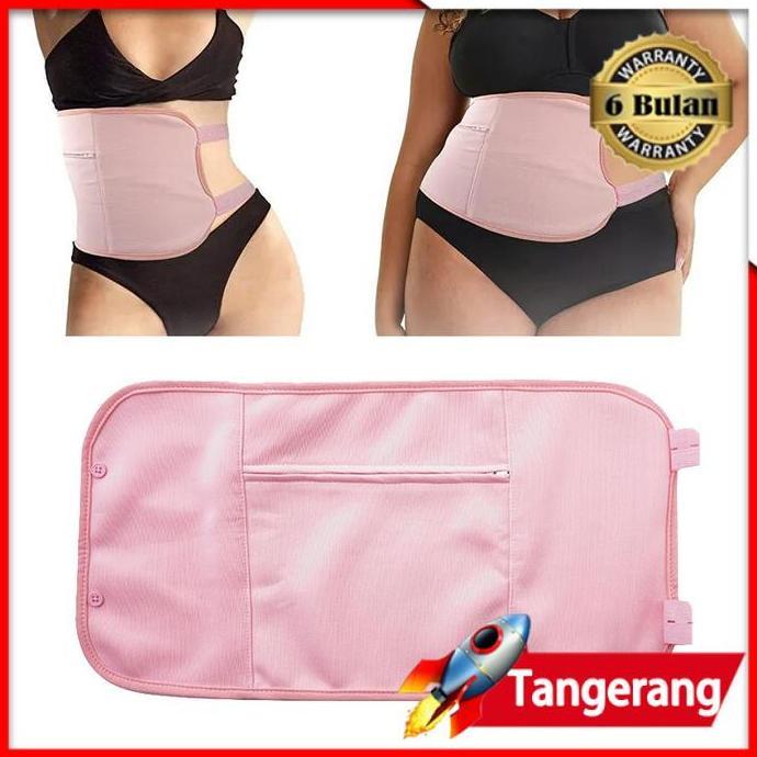 AMERZANA Castor Oil Pack / Waist Support Belt / Waist Support Wrap