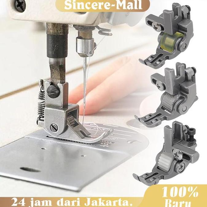 POIRENS Mesin Jahit Sol Sepatu 3in1 Roller Foot Mesin Jahit Presser Foot Mesin Jahit