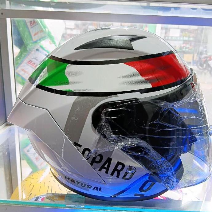 Helm Half Face Jmc Leopard