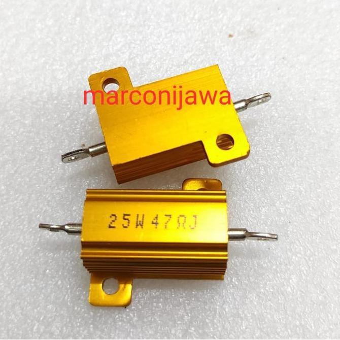 Ready Resistor hetsink 25W 47ohm 25wat 47ohm