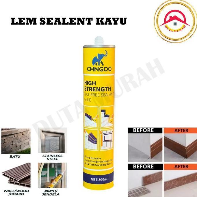 AYOBAKUL Lem Sealant Kayu Batu High Strength Lem Anti Rayap Lem Botol