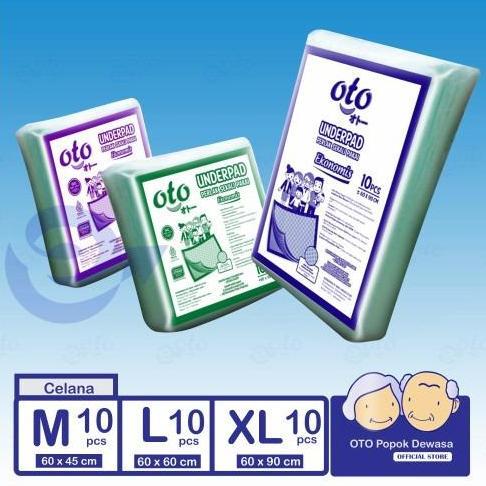 Leone- Underpad Oto 45X60 60X60 60X90 M, L Dan Xl/ Perlak Sekali Pakai