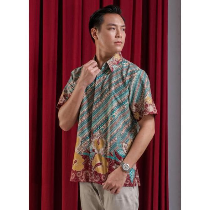 New Kichi Batik Kemeja Batik Pria Laksana