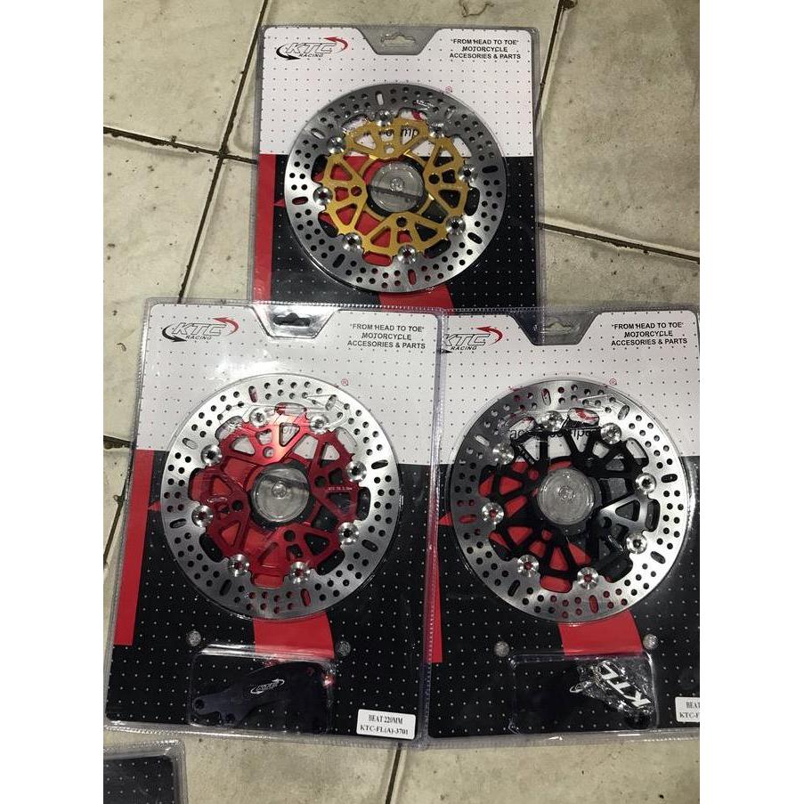 Piringan Ktc Beat 220 Bulat, Dics Ktc 220 Vario 150 Lubang 4, Cakram K