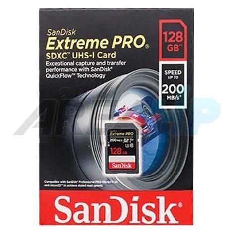 NEW SANDISK 64GB 128GB 256GB 512GB 64 128 256 512 GB EXTREME PRO 200 MB/S SD SDXC CARD ORI