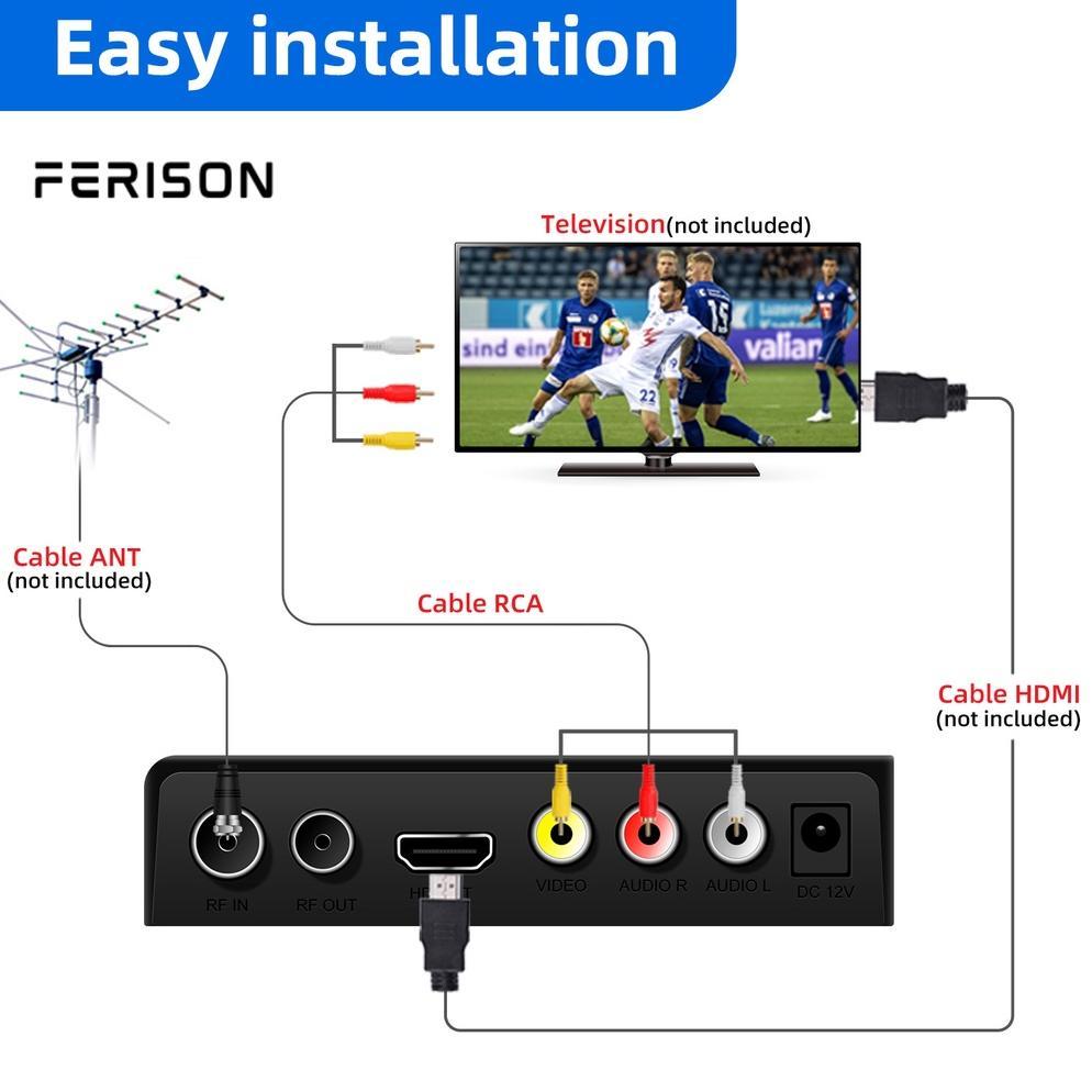 VELMOURACOLLCET FERISON SET TOP BOX TV DIGITAL MATRIX DVB T2 APPLE (BISA UNTUK TV TABUNG/LED) DVB T2
