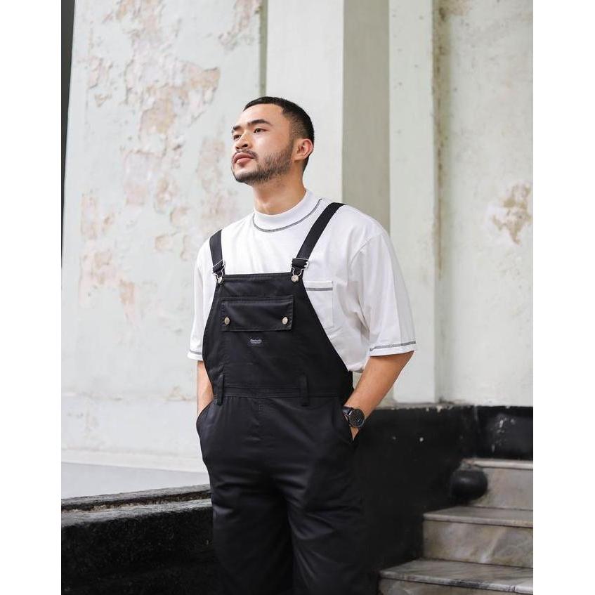 Wearpack Baju Overall Time Series Black Beachwell Bali Baju Kodok Pria