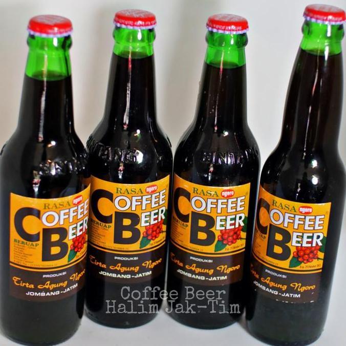 NEW COFFEE BEER TIRTA AGUNG NGORO DUS / KARDUS / KRAT 24 BOTOL X 320ML ORI