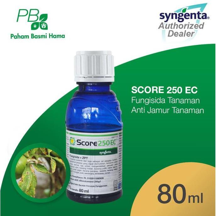 NEW SCORE 250EC - FUNGISIDA TANAMAN - ANTI JAMUR TANAMAN + ZPT - 80 ML ORI