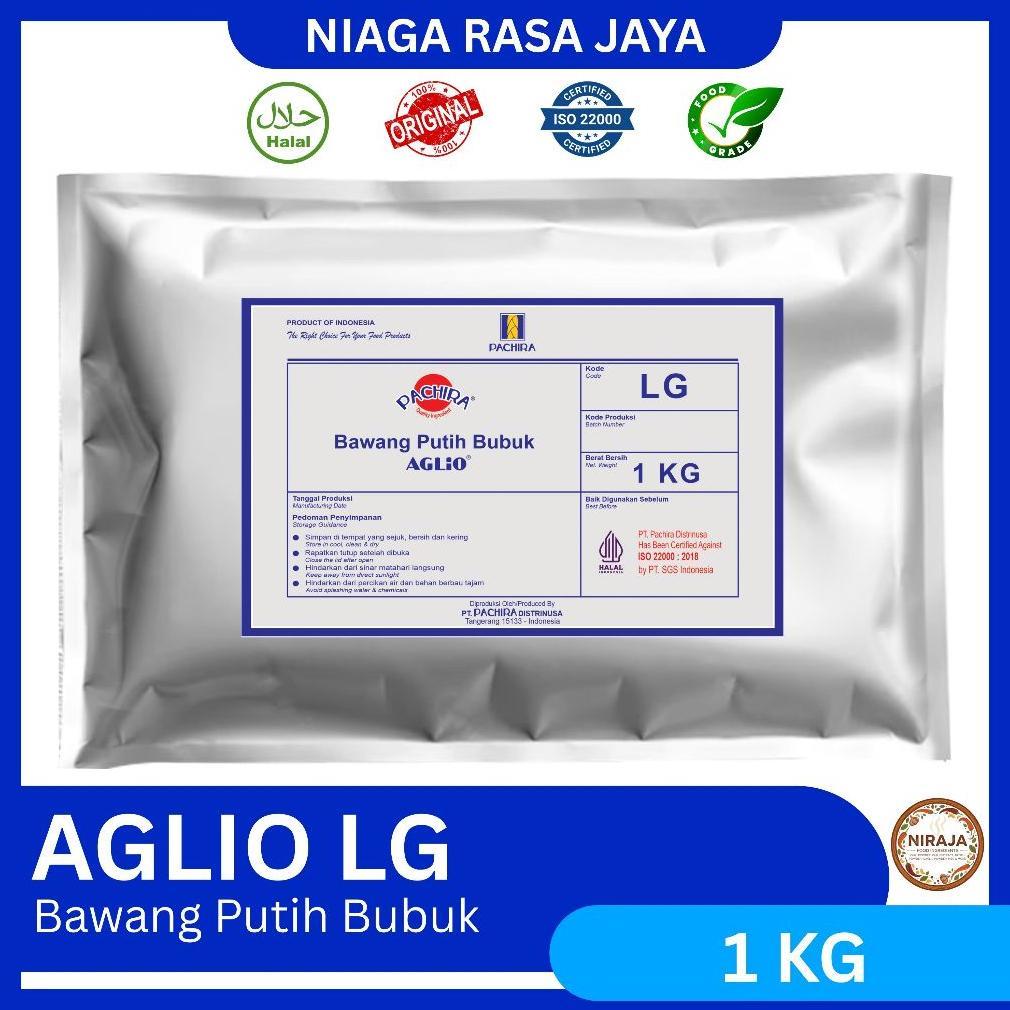Ready Stock PACHIRA AGLIO LG Bawang Putih Bubuk Garlic Powder 1 KG