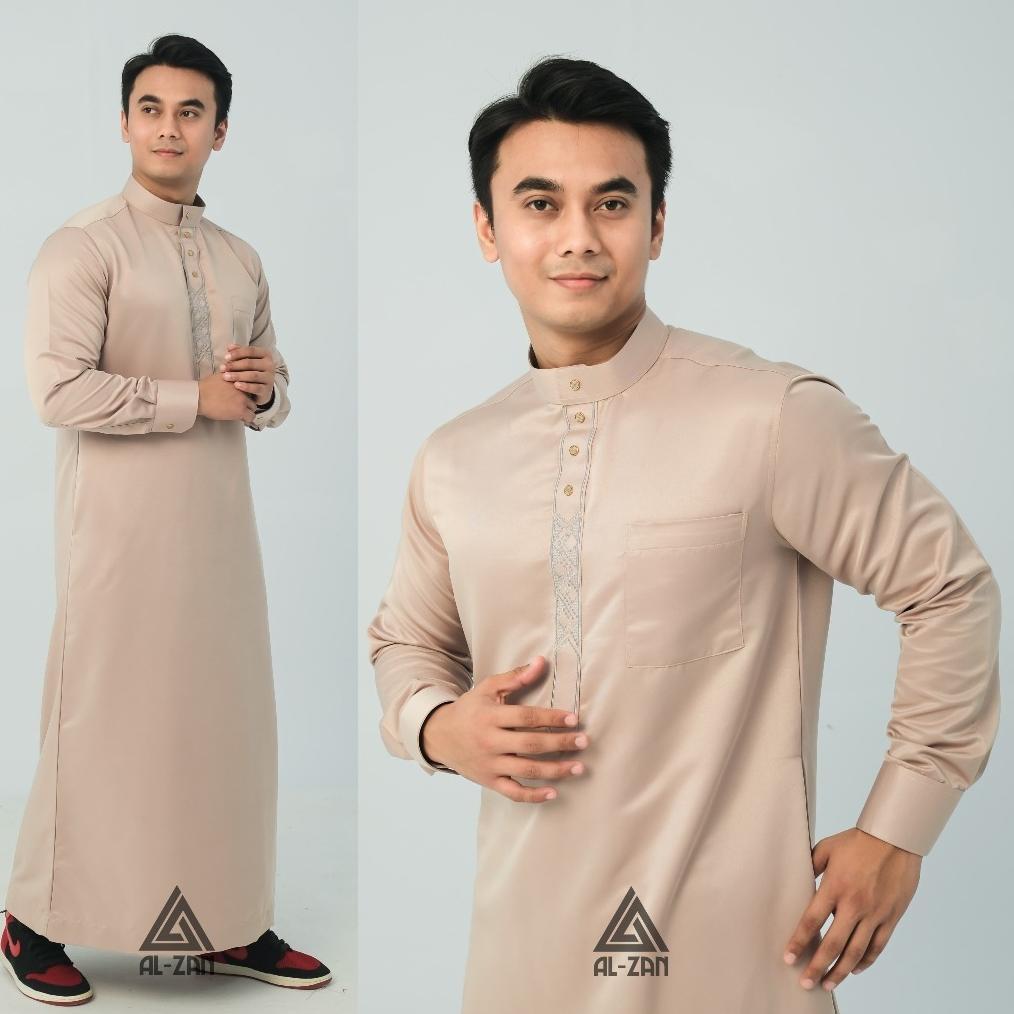 NEW JUBAH PRIA SLIMFIT GAMIS PRIA JUBBAH MEWAH BORDIR JUBAH MEWAH BORDIR JUBAH PRIA MUSLIM BUSANA MU
