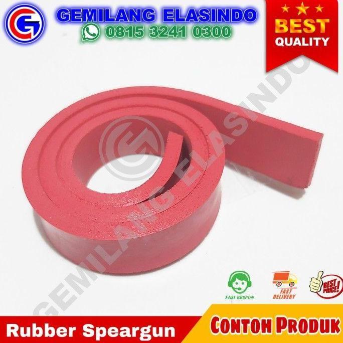 Rubber Speargun P. 60cm x 3mm | Karet Panah Ikan Pipih | Karet Ketapel