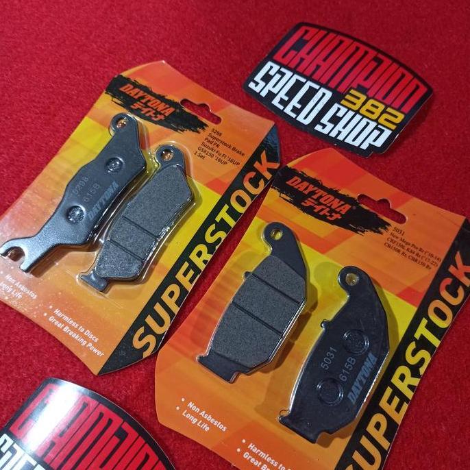 Kampas Rem Depan Belakang Daytona SuperStock GSX-R150 GSX-S150 GSX 150R GSX 150S GSX 150 GSX150 GSX 