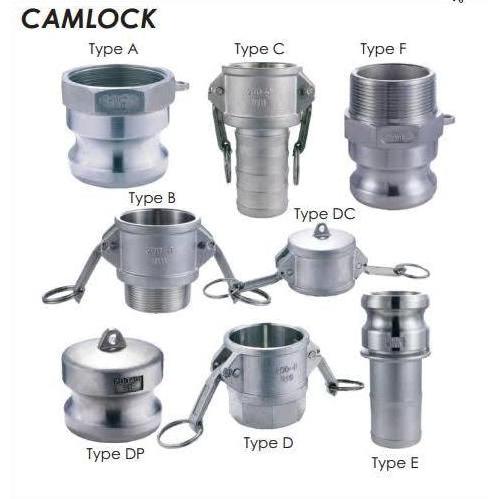 Camlock 3 inch type DP aluminium