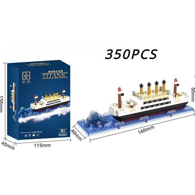 Bricks Titanic Nano Block Titanic Kapal Bricks Titanic Ship Block
