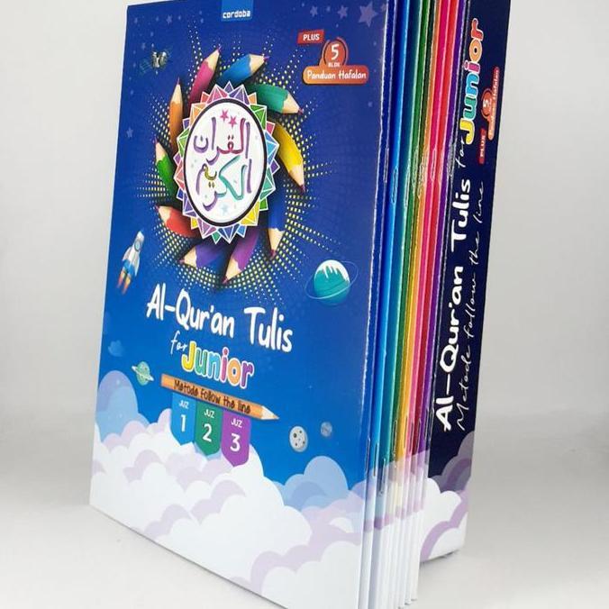 Al-Qur'an Mushaf Tulis For Junior Juz 1-30 Plus 5 Blok Panduan Hafalan