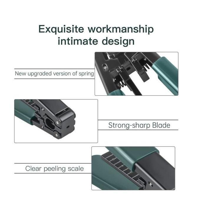 Ready Fiber Optic Stripper Tang Pengupas Kabel FO Tang Stripper Optic