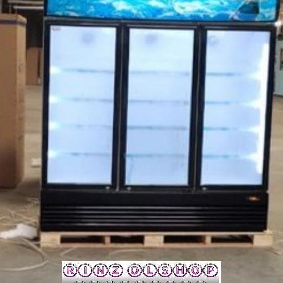 Showcase Daimitsu Disc-1380 Display Cooler 3 Pintu Disc1380