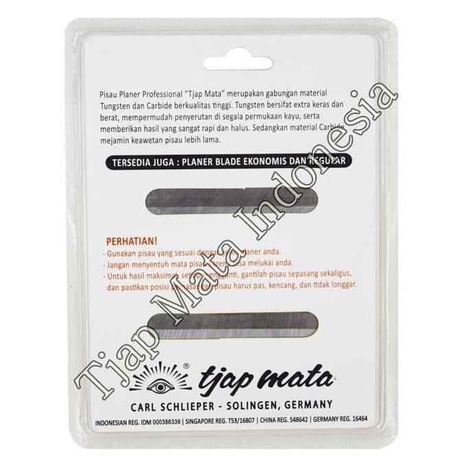 Tjap Mata / Cap Mata Mata Pisau Serut / Planer Blade / Ketam (Tct)