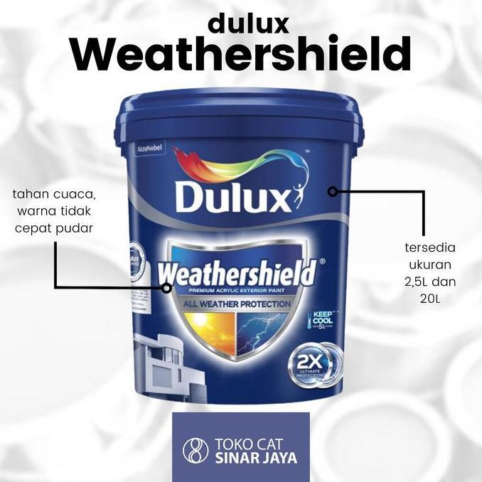 Dulux Weathershield Lakestone DWS 2,5Ltr