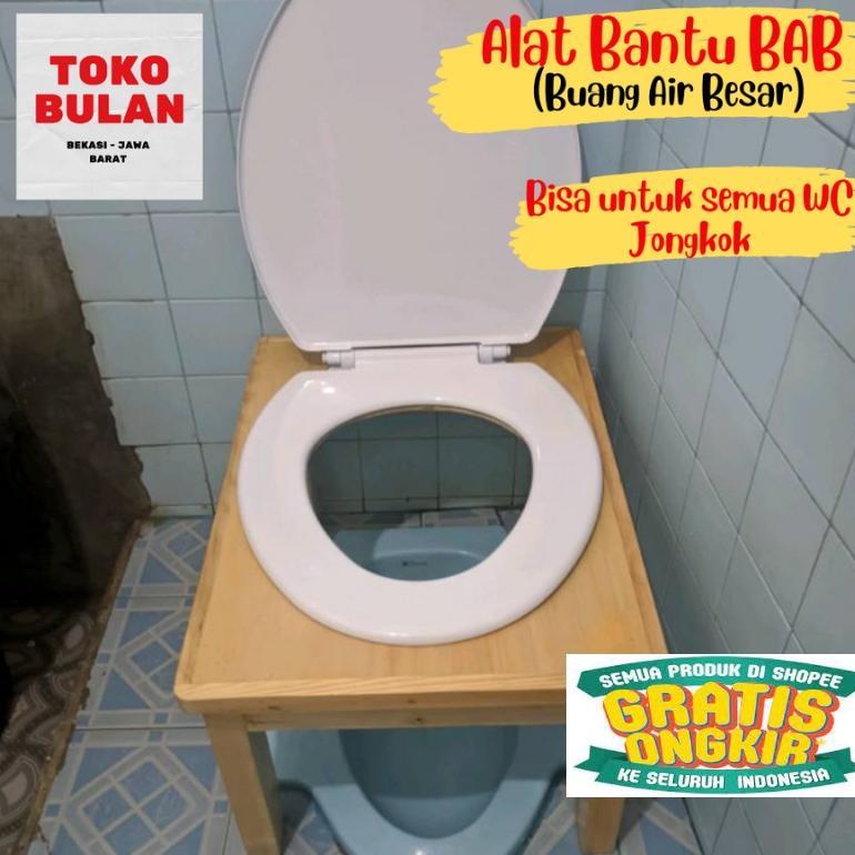 Promo Wc Duduk Portable Alat Bab Untuk Lansia Kloset Duduk Portable Kursi Wc Duduk