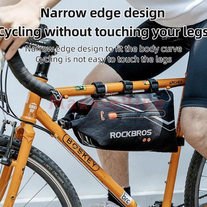 Rockbros 060 Tas Frame Sepeda Bike Bag Tube Touring Waterproof