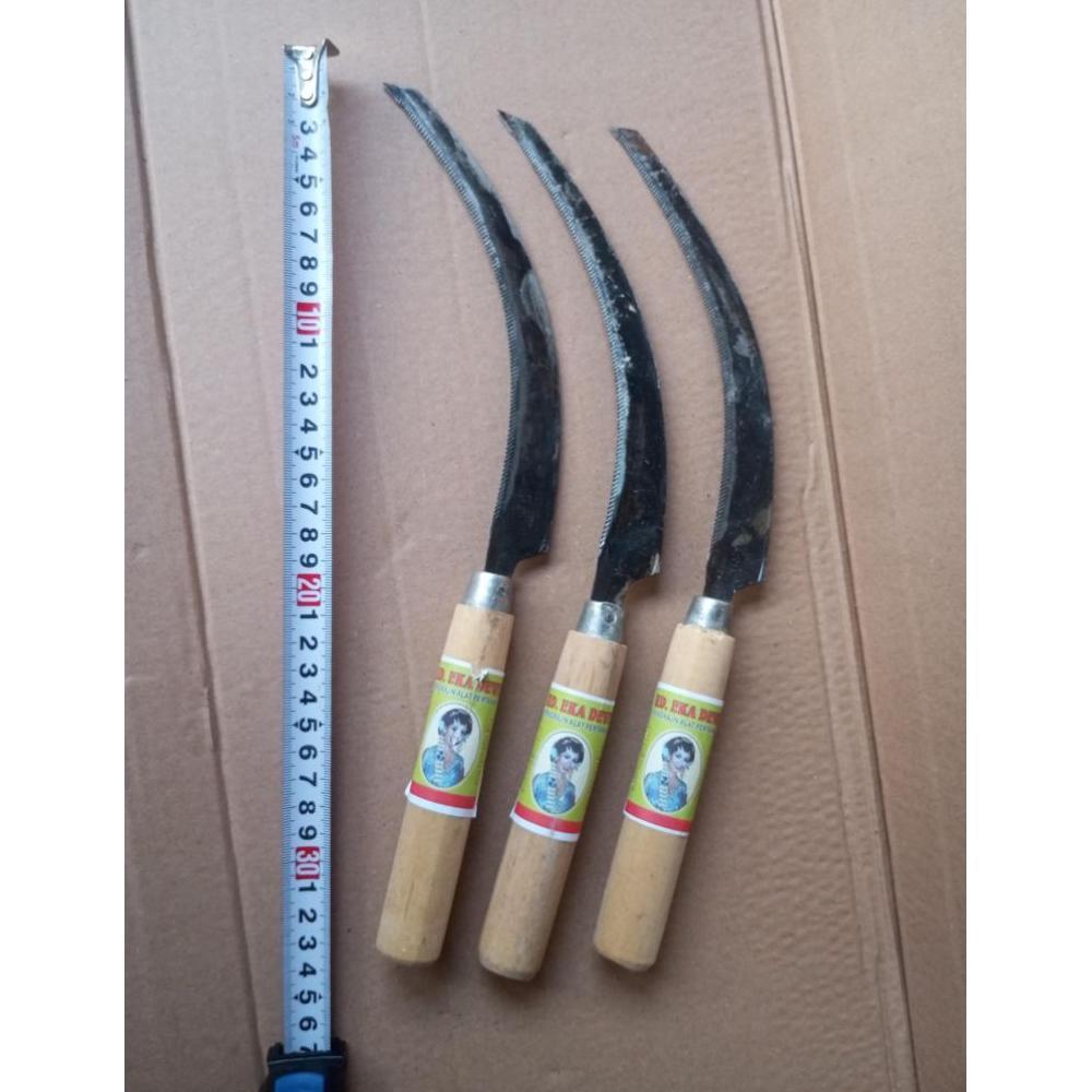 Promo Cod Alat Panen Padi Manual / Arit Padi Gerigi 33Cm Ud Eka Dewi ><