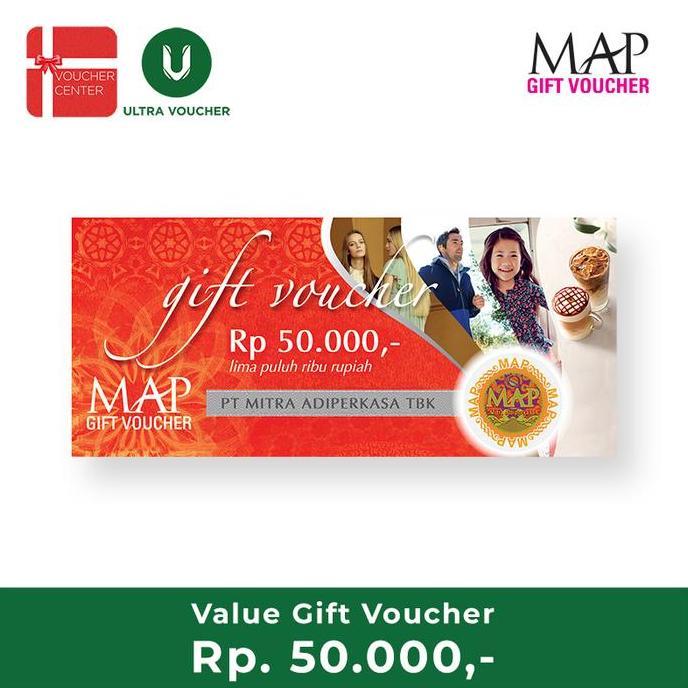MAP Gift Merah - Dapat Digunakan di Seluruh MAP